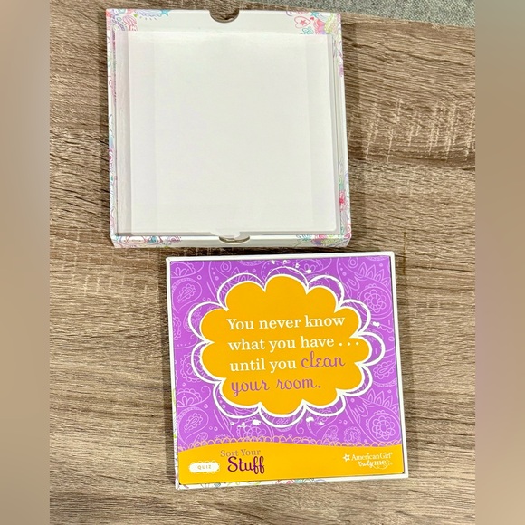 American Girl Truly Me Pick a Color Choose an Activity Wheel Card Box Game. NEW💕 - Picture 10 of 11